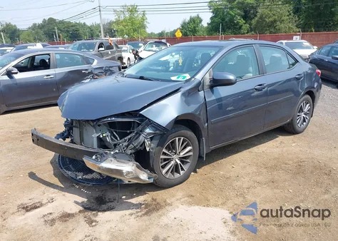 2016 Toyota Corolla Le Plus из США, поврежденный, VIN 2T1BURHE8GC673443